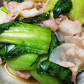 TOM0123's cooksnap of when they made 豚肉と青梗菜に厚揚げの照り焼き風.