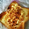 maruru-nn's cooksnap of when they made 揚げ玉トースト.