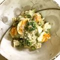 mammamiwa♪'s cooksnap of when they made ブロッコリーとゆで卵の白和え風サラダ.
