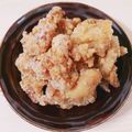 ほろぴ's cooksnap of when they made オイマヨ味☆カリカリ鶏皮唐揚げ.