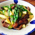 kaokaofood's cooksnap of when they made アスパラと牛肉のオイスター炒め.