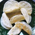 アマレット♪'s cooksnap of when they made アルミホイルと餃子の皮で簡単タコス◎.