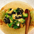 yummysunny's cooksnap of when they made 副菜★ダイエットおくらとなめ茸の海苔和え.