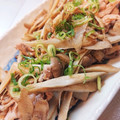 ★Lee☆'s cooksnap of when they made 豚肉とごぼうのバタポン炒め.
