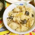 mmameco's cooksnap of when they made ホタテとしめじの炊き込みご飯.