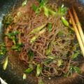 あっぷるあさい's cooksnap of when they made 低糖★糸コンとニラの簡単チャプチェ風炒め.