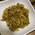 らっぴー猫's cooksnap of when they made 豚バラと玉ねぎのカレー炒め.