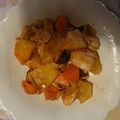 yobibaa's cooksnap of when they made 鶏肉と玉ねぎ人参 パイナップルの酢豚風♪.