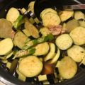 クック6R22FR☆'s cooksnap of when they made ナスとオクラの韓国風煮びたしそうめん.