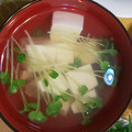 M130018's cooksnap of when they made 豆腐とカイワレのすまし汁.