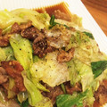 クックELZ1T0☆'s cooksnap of when they made 牛肉とレタスのオイスターソース炒め.
