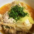 みかかみちゃん's cooksnap of when they made 鍋の素なしでも美味しく！ごま油香る鶏鍋♬.