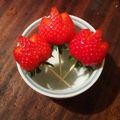 inLondon's cooksnap of when they made 苺のチューリップ♡フルーツ♡.