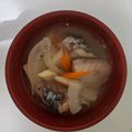 ショコラメロン's cooksnap of when they made 根まがり竹と鯖缶の味噌汁.
