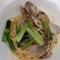 ショコラメロン's cooksnap of when they made アサリの和風パスタ.