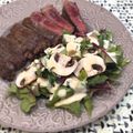 Satoco❋'s cooksnap of when they made ♪ブルーチーズとマッシュルームのサラダ♪.