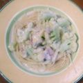 あゆはと's cooksnap of when they made やさしい☆カリフラワーのクリームパスタ.