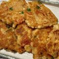 tikabi's cooksnap of when they made お弁当にも☆ネギとカニカマの豆腐チヂミ.