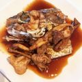 タケシ88's cooksnap of when they made 残ったアラでもう一品♡鯛の煮付け.