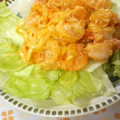 savagecat's cooksnap of when they made 焼いて和えるだけ～♪簡単エビマヨ♡.