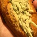 タケシ88's cooksnap of when they made バケットサンド アボカドのわさびマヨ.