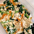 純まる's cooksnap of when they made レンジで簡単★栄養豊富な白和え　糖質調整.