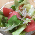 地図。's cooksnap of when they made ゴマ香る♡レタスとトマトとしらすのサラダ.