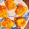 りべザル's cooksnap of when they made 中まで味が染み渡るフレンチトースト.
