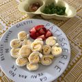 まれ子's cooksnap of when they made 【離乳食後期】手づかみクルクルロールパン.