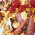 みるくっく♡'s cooksnap of when they made トマトと卵のマヨソテー.