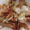 せねふみ's cooksnap of when they made キャベツと鶏軟骨炒め.