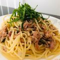 わか★'s cooksnap of when they made 大葉とミョウガの冷製パスタ.