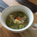 3人娘の母's cooksnap of when they made 簡単とろ～り♪エリンギと長ネギのスープ.