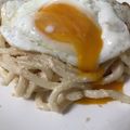 komekoママ's cooksnap of when they made 5分で完成♪簡単deやみつきな明太うどん.