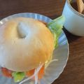 ちゅいーちゅあん's cooksnap of when they made スモークサーモンとクリームチーズベーグル.