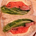 ゆんちゃん☆♪'s cooksnap of when they made ローストビーフと野菜のサンドイッチ.