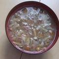 きらり流れ星's cooksnap of when they made ◆みょうがとなめこのお味噌汁◆.