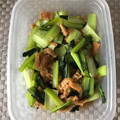 さんすけママ☆'s cooksnap of when they made 絶品！小松菜と油揚げの炒め物.