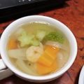 クックNVJDVI☆'s cooksnap of when they made エビとブロッコリーのスープ♪.