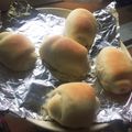 ぱちぱちぱちぱち's cooksnap of when they made 楽してパン生地　中力粉で♪.