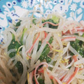 ゆとゆみ's cooksnap of when they made モヤシとレタスとカニカマのナムル風.