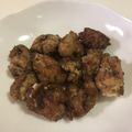 papikun's cooksnap of when they made からあげクン風！ふわふわヘルシーナゲット.