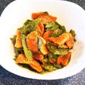 メルごろう's cooksnap of when they made 絹さやとニンジンのきんぴら.
