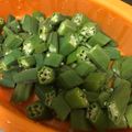 みりん調味料's cooksnap of when they made さっぱりオクラを電子レンジで.