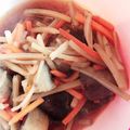 ☆しいたんママ☆'s cooksnap of when they made 鶏肉と根菜のサッと煮.