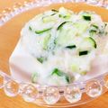 お料理戦士's cooksnap of when they made みょうが紫蘇オクラ胡瓜入りとろろ豆腐がけ.