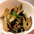 クックWS69I3☆'s cooksnap of when they made ✿茄子と大葉のゴマ酢の物✿.