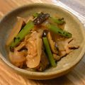キヨタマ's cooksnap of when they made 大根＊大根葉＊豚肉の中華炒め.