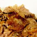 お料理戦士's cooksnap of when they made 新玉ねぎで♡やみつきステーキ丼.