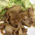 sayaka0411's cooksnap of when they made 豚バラ切り落としで作る生姜焼き風.